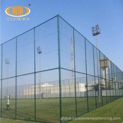 Chain Link Hot sale galvanized chain link football pitch fence Supplier